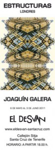 Joaquín Galera, "ESTRUCTURAS - LONDRES", fotografías